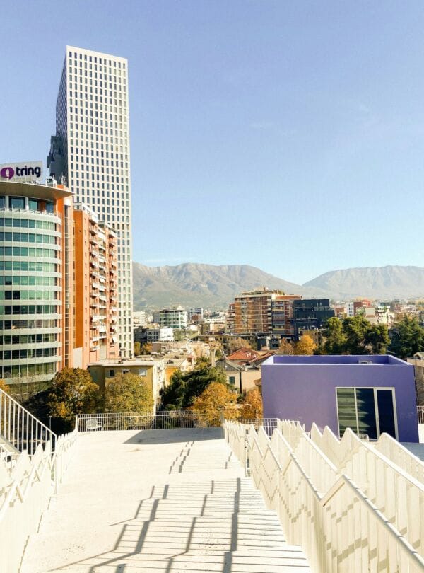 Private walking and photography experience through hidden streets of Tirana, Albania