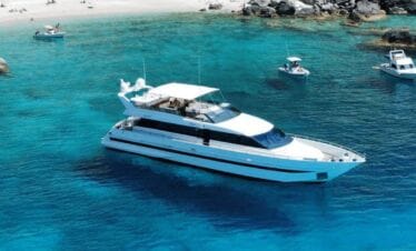 Private yacht escape along the Albanian Riviera, Karaburun and Sazan Island
